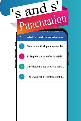 punctuation marks 3 تصوير الشاشة