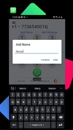 Click To Chat: Direct Message for WhatsApp screenshot 4