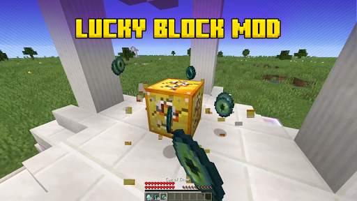 Lucky block Mod for MCPE screenshot 1
