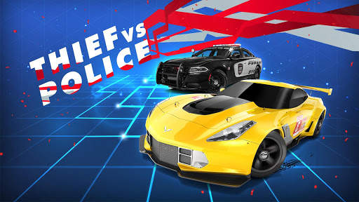 Thief vs Police: Mini Car Racing स्क्रीनशॉट 4