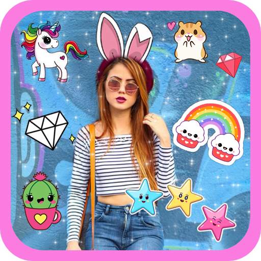 Cute Stickers for Photos : kaw 1.5