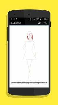 How to Draw Barbi screenshot 2