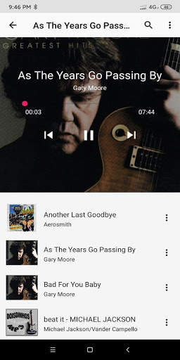 Music Player 8 تصوير الشاشة