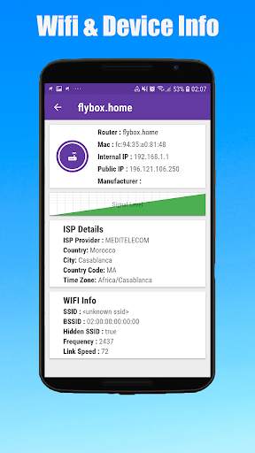 SuperWifi WiFi Analyzer Speed Test & WiFi Blocker screenshot 2