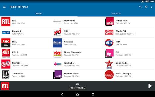 Radio FM France скриншот 12
