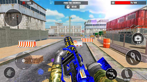 Gunner Strike shooting Simulator: Gun Games 2021 screenshot 5