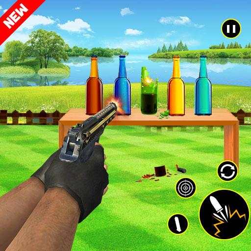 Extreme Bottle Shooting Game: New Free Games 2019 4.0.10