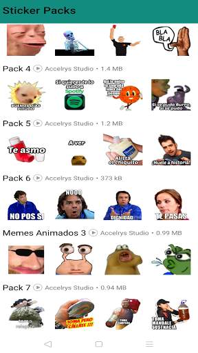 Stickers de memes para WhatsApp - Memes Frases screenshot 1