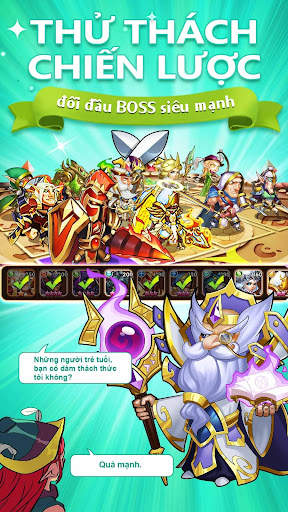 Idle Heroes -Anh Hùng Ánh Sáng screenshot 3