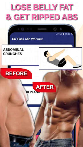 Six Pack Abs Workout for Men 3 تصوير الشاشة