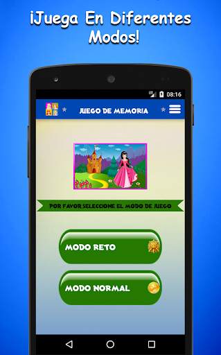 Juego De Memoria De Princesas Para Niños screenshot 7