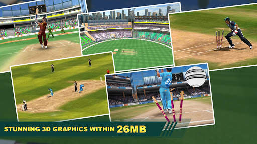 Cricket Lite 3D: World Cricket Bash screenshot 1