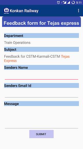 कोंकण रेल/ Konkan  Railway screenshot 4