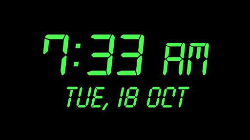 Digital Clock : Bed/Desk Clock screenshot 6