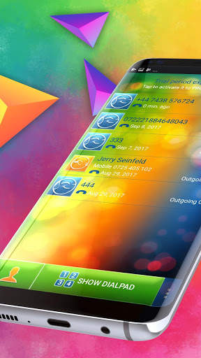 Color Dialer Theme 4 تصوير الشاشة