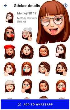 Memoji Stickers 3D screenshot 6