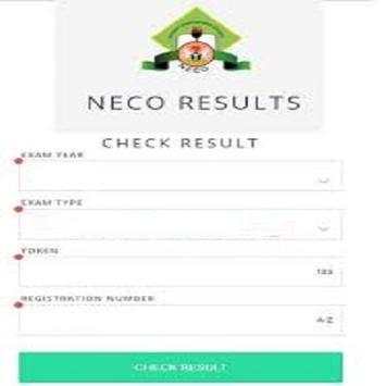 NECO Result Checker 2019 screenshot 1