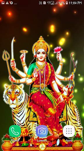 Durga Mata Live Wallpapers screenshot 4