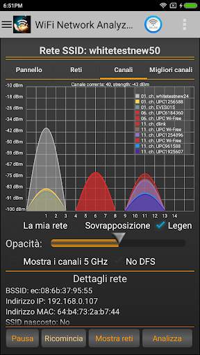 WiFi Analyzer Pro screenshot 1