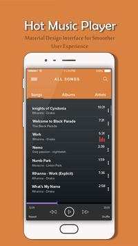 Hot Music Player screenshot 2