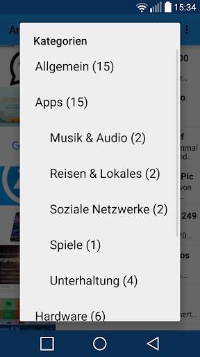 News für Android screenshot 4