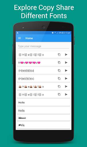 Chat Styles & Fonts for WhatsApp, Instagram [Free] screenshot 2