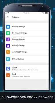 Singapore Unblock Proxy Browser - VPN Browser screenshot 4