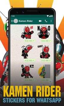 Kamen Rider Stickers for Whatsapp screenshot 6