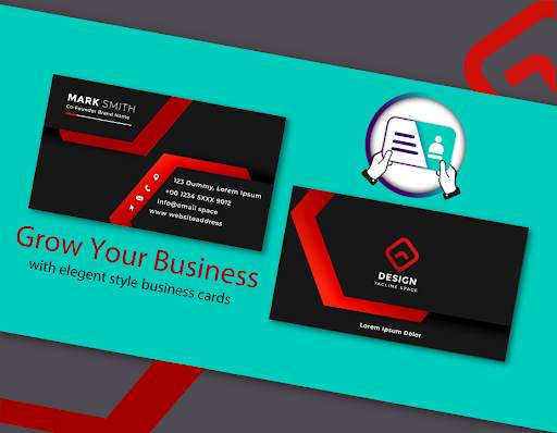 Business Card Maker Visiting screenshot 4