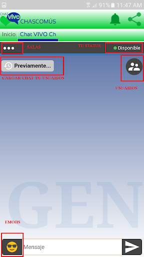 Chat Vivo Ch screenshot 4