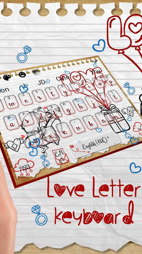 Love Letter Keyboard screenshot 2