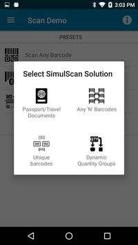 ScanDemo (Requires Zebra Technologies Device) 3 تصوير الشاشة