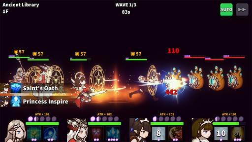 ファンタジーxダンジョンズ：放置系RPG screenshot 6