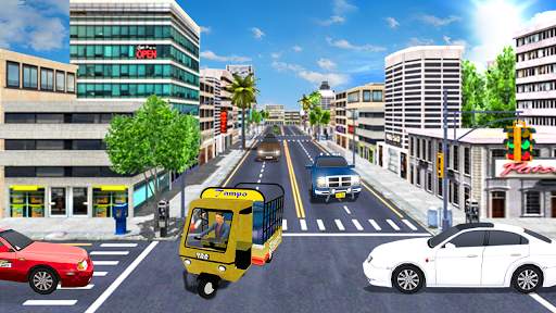 City Rickshaw Cargo Transport: Driver Simulator 3D screenshot 2