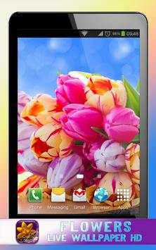 Flowers Live Wallpaper HD screenshot 3