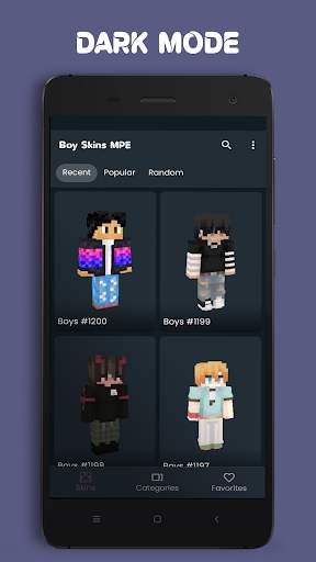 Boys Skins Minecraft PE screenshot 4