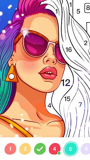 No.Paint - Relaxing Coloring games screenshot 6