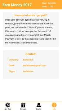 Earn Money 2017 स्क्रीनशॉट 4
