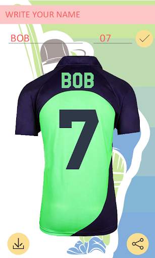 Cricket Jersey Maker 2019 5 تصوير الشاشة