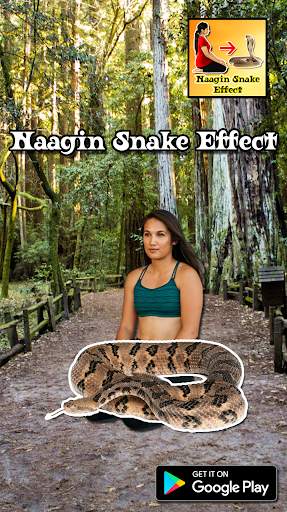 Snake Video : Naagin Effect Video Maker screenshot 1