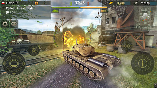Grand Tanks: WW2 Tank Games screenshot 5