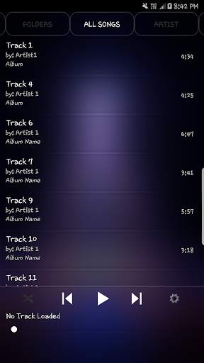 Music Player screenshot 2