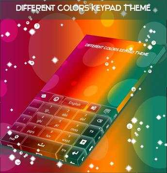 Different Colors Keypad Theme screenshot 5