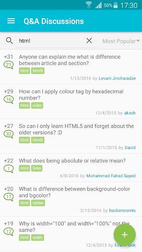 Learn HTML screenshot 6