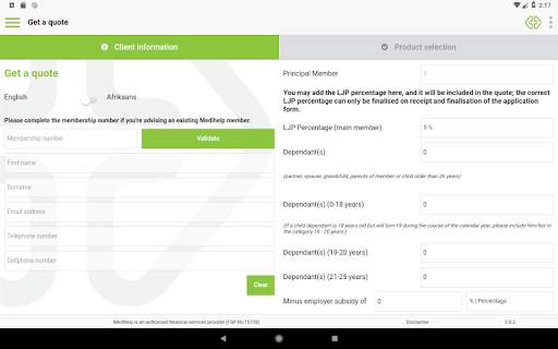 Medihelp Adviser App screenshot 12