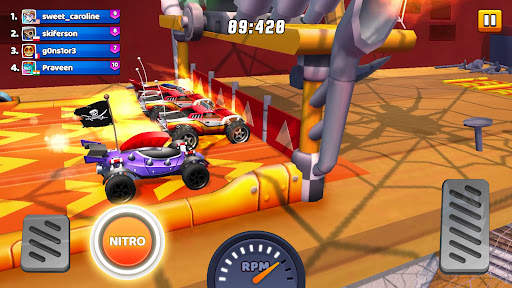 Race Car Driving Crash game screenshot 1