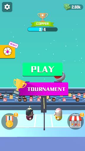 Volley Champion Hangout 3D Game screenshot 1