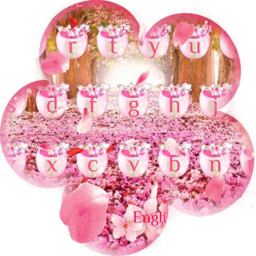 Cherry Blossom Keyboard Theme 10002000