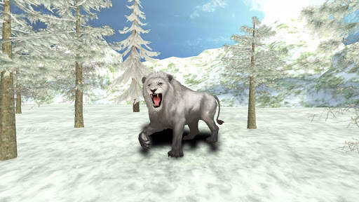 Angry Lion Winter Attack स्क्रीनशॉट 2