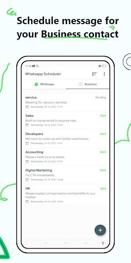 Whatscheduler: Auto Messaging screenshot 7